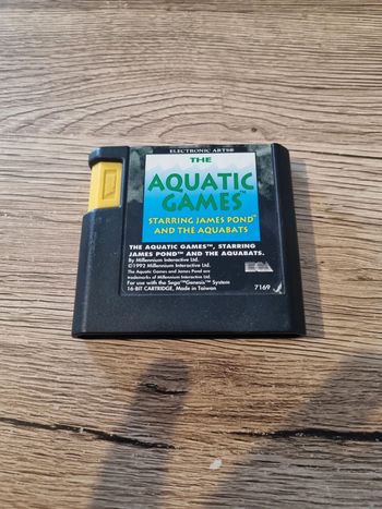 the aquatic games sega Genesis