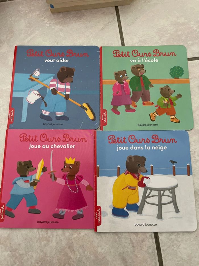5 livres petit ours brun de poche et mes repas - photo numéro 3