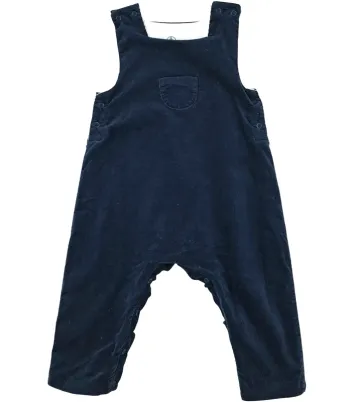 Salopette 6 mois en velours Petit Bateau