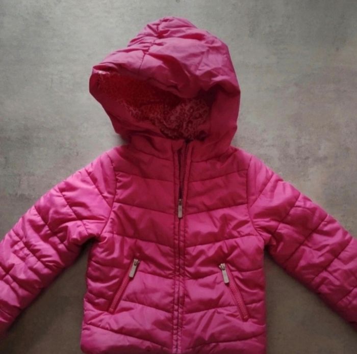 Doudoune fille avec capuche 4 ans