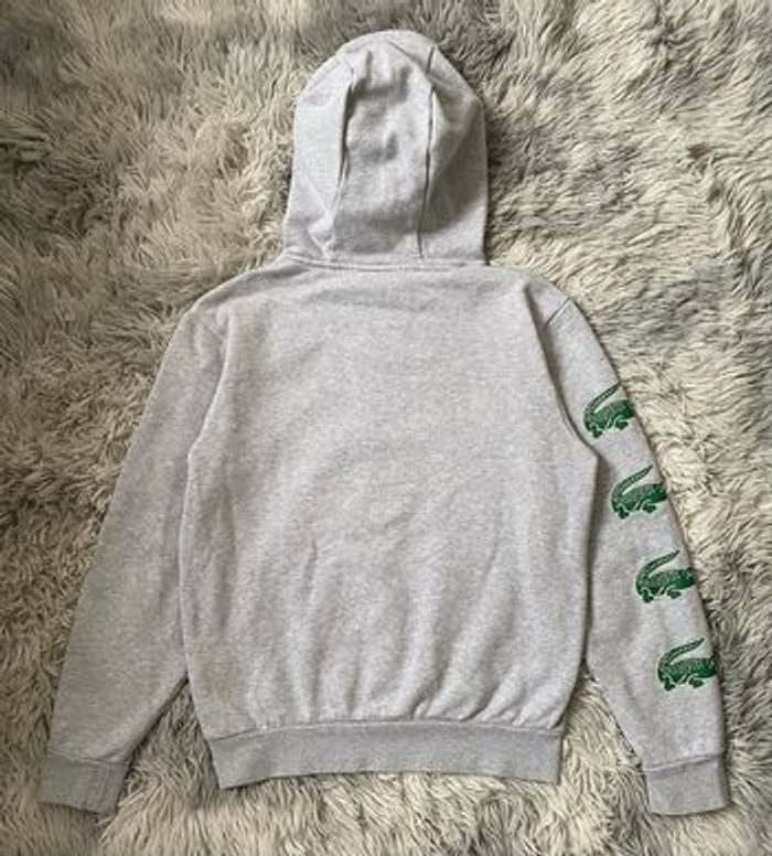 Sweat à capuche Lacoste /Taille XS /Gris - photo numéro 6