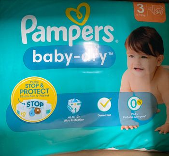 Pampers baby dry T3