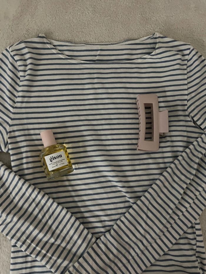 tishrt marinière bleu blanc dupe brandymelville
