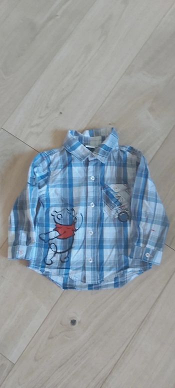 Chemise manches longues garçon Disney Winnie l'ourson 24 mois (78)
