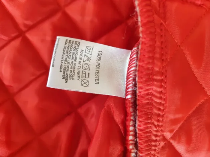 Bombers matelassé Hilfiger Denim rouge – Taille S (36/38) - photo numéro 8