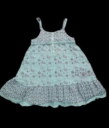 Robe été turquoise Orchestra 8 ans