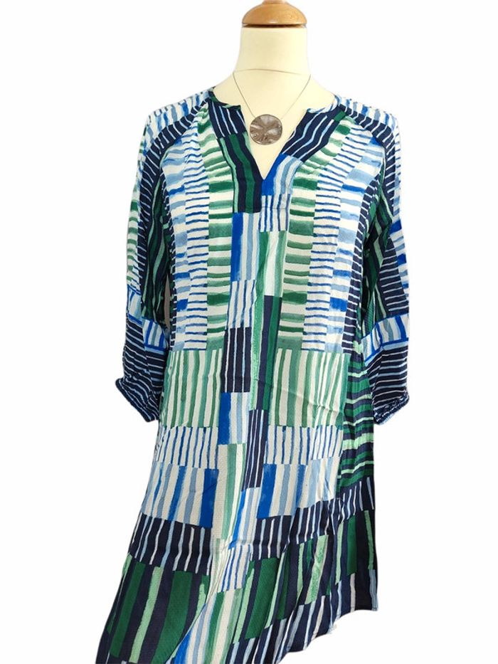 Robe été mi-longue légère neuve PP / 38 M