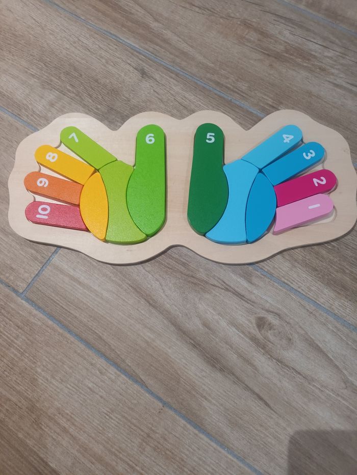 Puzzle mains/chiffres