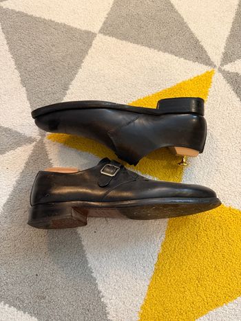 Mocassins en cuir noir Finsbury Taille 42