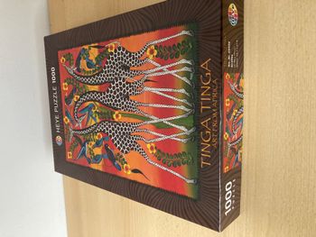 puzzle tinga tinga	1000 pièces	art from Africa