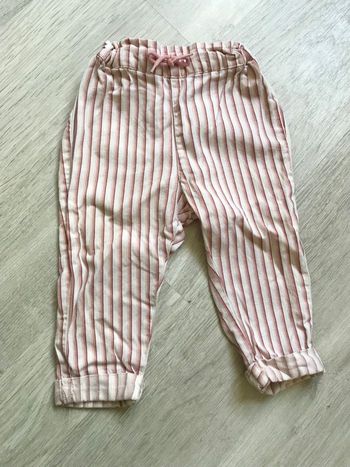 Pantalon à rayures 18mois (Kiabi)