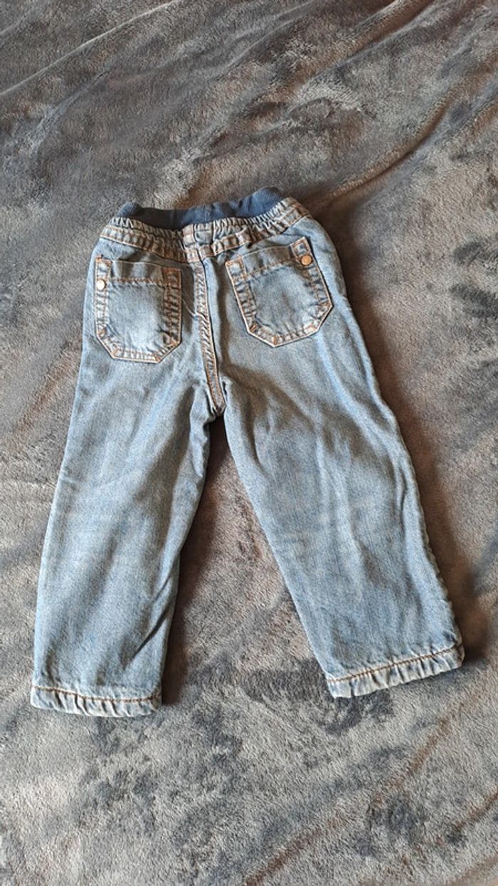 💚Jean bébé garçon avec taille élastique – Taille 18 mois - photo numéro 6