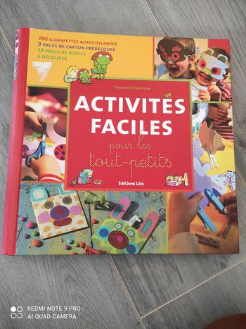 Livre activités faviles