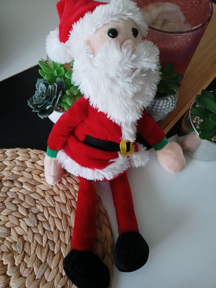 Péluche père Noël Comme Neuf 🎅🌿 - photo numéro 4