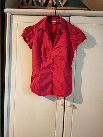 chemise rose