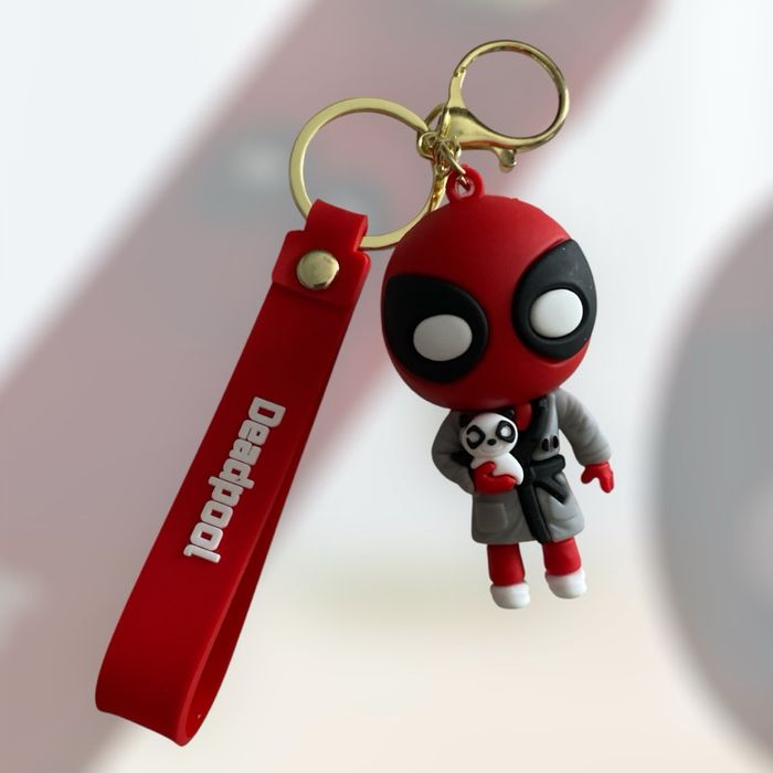 Porte clés Deadpool en silicone - photo numéro 3
