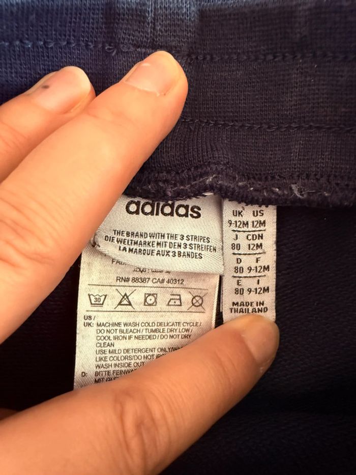 Ensemble jogging Adidas 9 mois - photo numéro 5