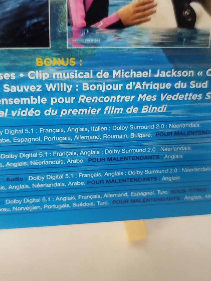 Sauvez Willy - Intégrale - DVD (sous blister) - photo numéro 6