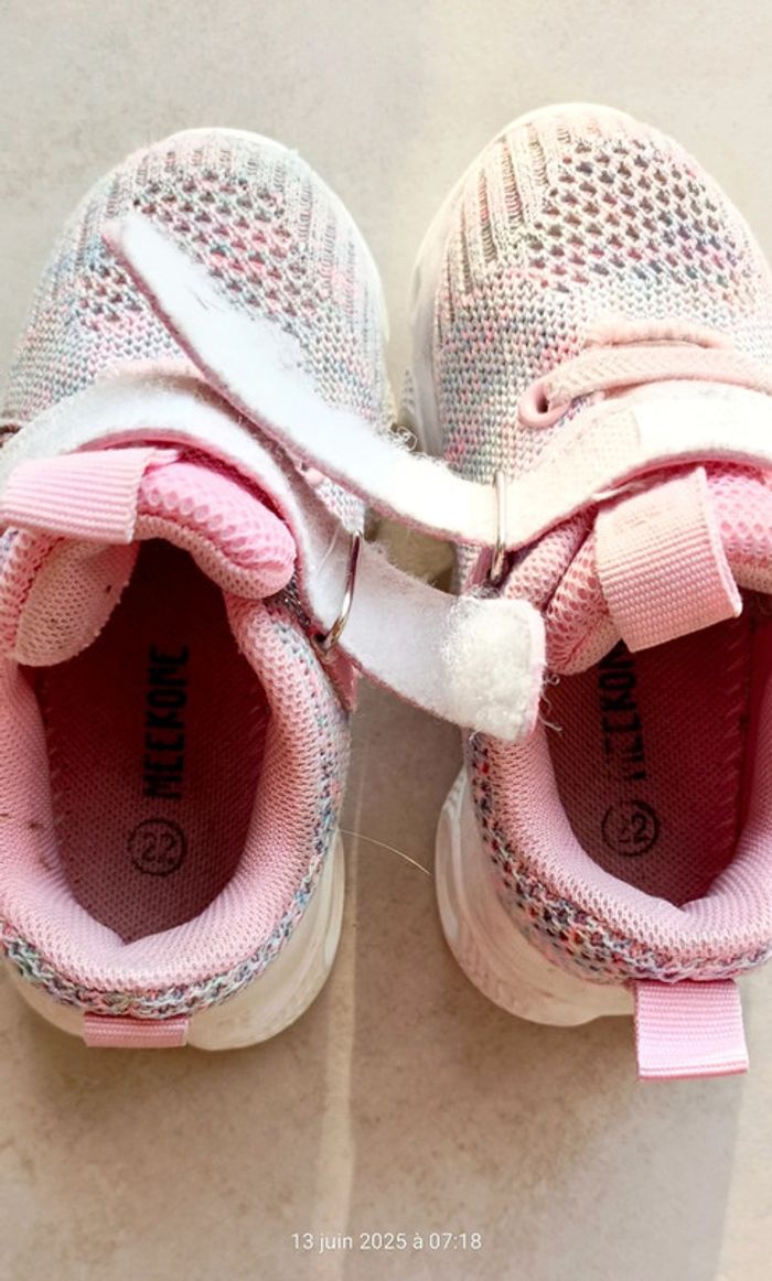 Baskets à scratchs filles - 22 - photo numéro 8