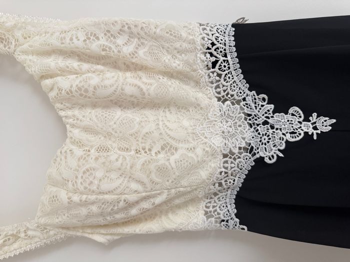 Robe Jolly Boutique S noir et beige - photo numéro 2