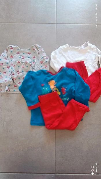 3 pyjamas petit garçon