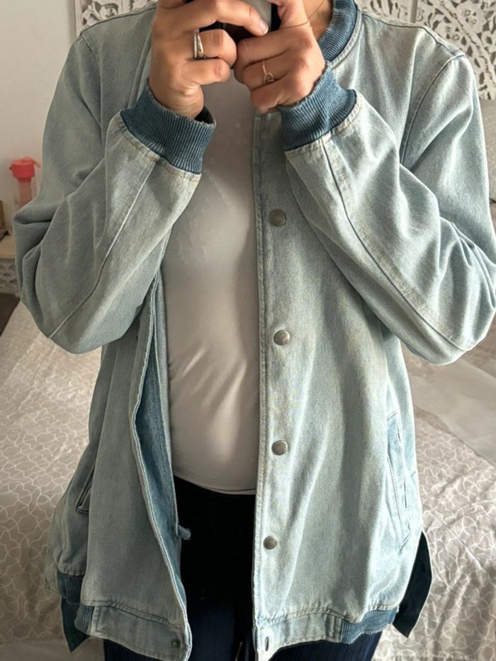 Veste en jeans oversize Zara - photo numéro 19