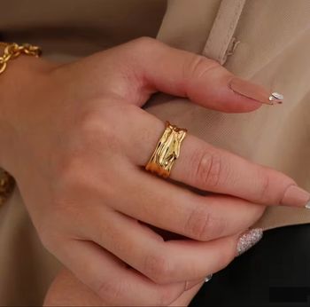 Bague en acier inoxydable