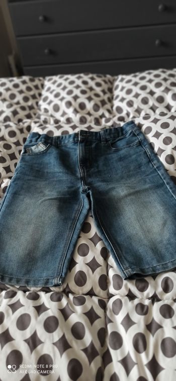 Lot de 3 bermudas en jeans 10 ans