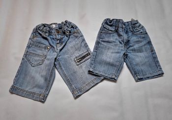 Lot 2 shorts jean garçon 3 ans Vertbaudet denim été