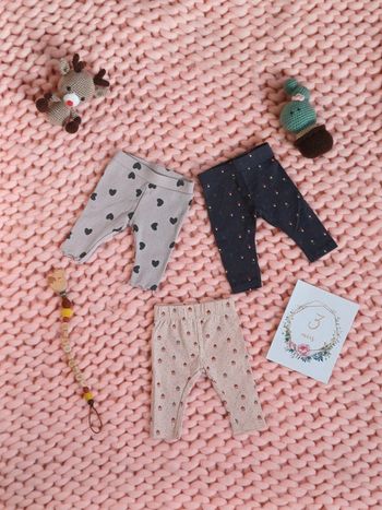 Lot de 3 leggings 3 mois