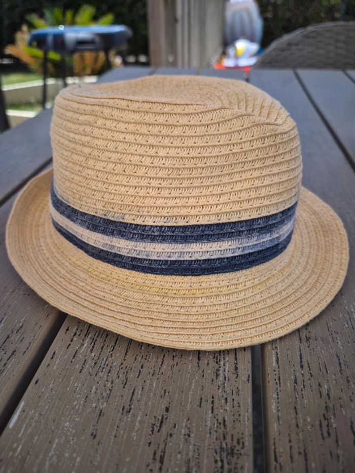 Chapeau paille garçon