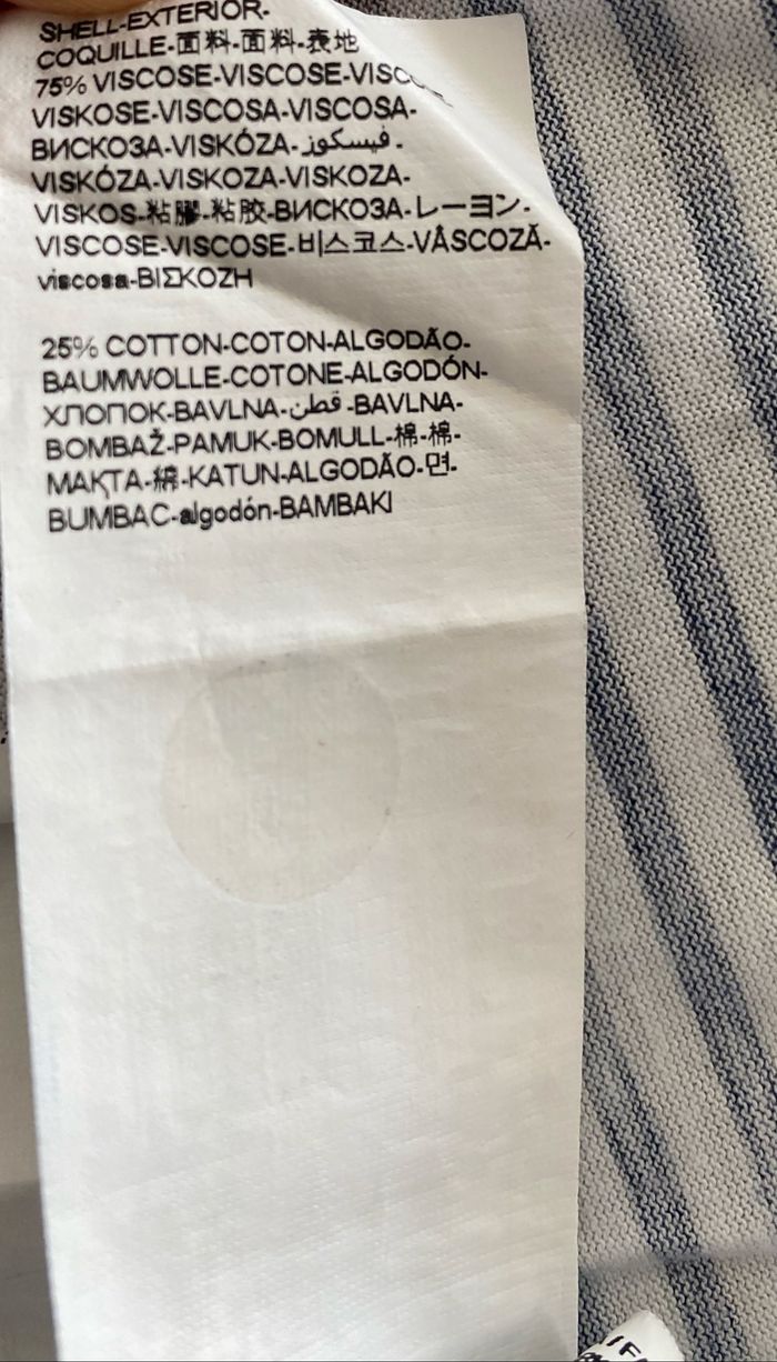 Tee-shirt  évasé marinière « DESIGUAL «  9/10 ans - photo numéro 6