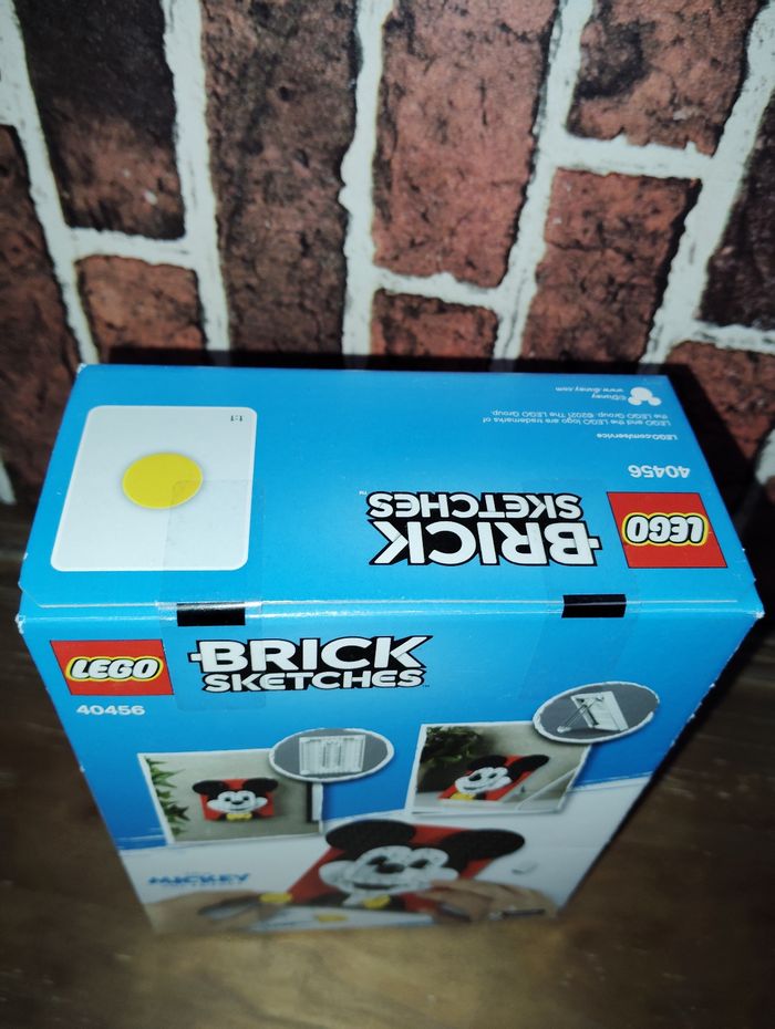 Lego brick sketches Mickey 40456 - photo numéro 3