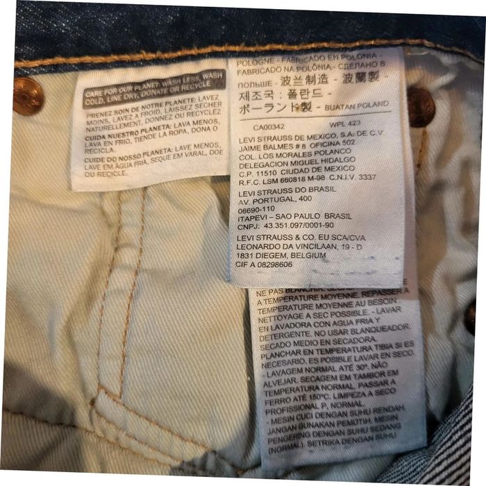 Jeans 501 Levi's Premium 👖 Made in Pologne Taille W29 L32 - FR38 - photo numéro 7