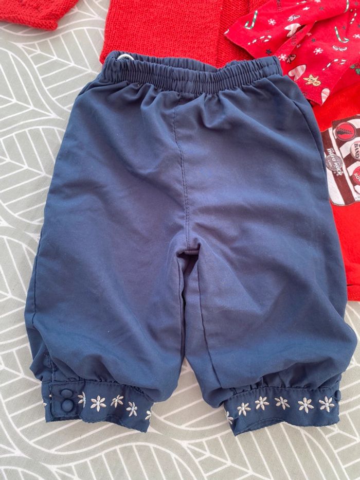 Bel ensemble 12 mois gilet pantalon haut body - photo numéro 2