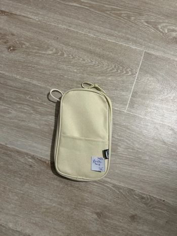 Pochette à bandoulière ficelle beige