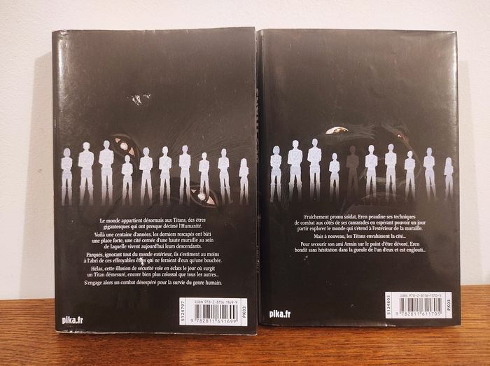 Lot de 2 mangas de l'Attaque des Titans - photo numéro 3