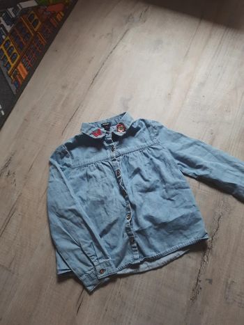 Chemise en jeans 4 ans