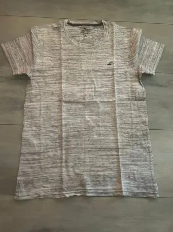 Tee-shirt Hollister xxs gris chiné