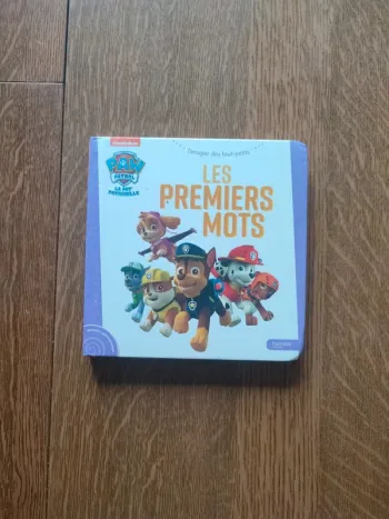 Livre paw patrol les premiers mots