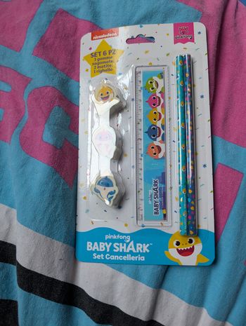 Set de 6 article babyshark 