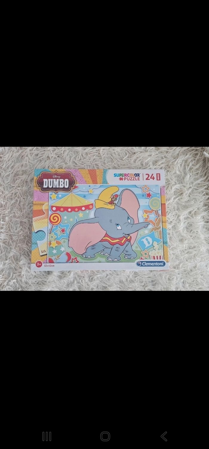 Maxi Puzzle Dumbo Disney 24 pièces 3 ans Neuf. - photo numéro 2
