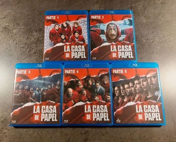 Intégrale 6 blu-ray la Casa de papel.  Série tv