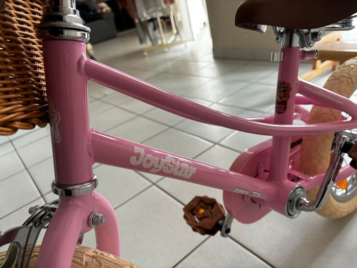 Vélo enfant rose 14 pouces - photo numéro 5