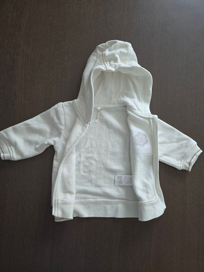 Gilet zip - 3 mois - photo numéro 2