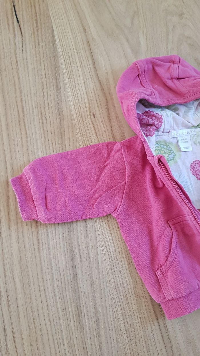Tenue bébé fille 1 mois pantalon et veste assortie - photo numéro 4