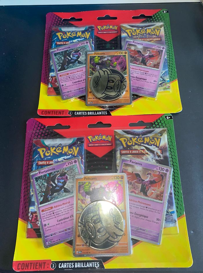 Lot de 2 duo pack Pokemon - photo numéro 2