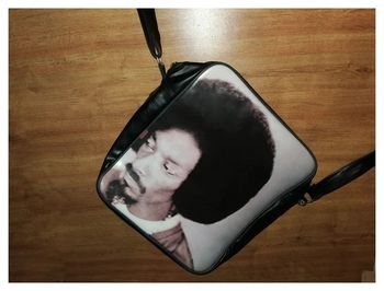 Sac à bandoulière sacoche simili cuir style Afro