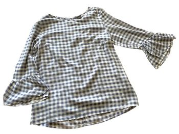Blouse à carreaux