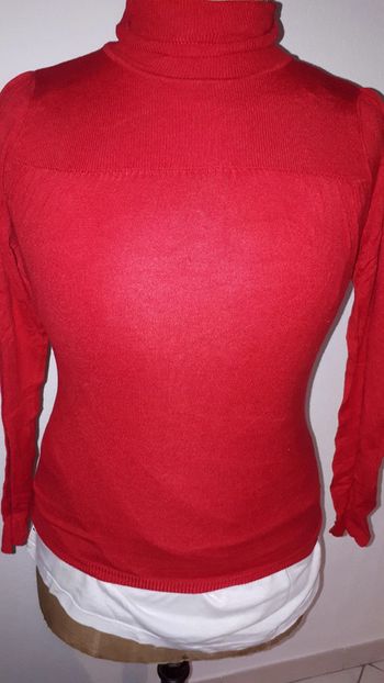 Pull col roulé taille S
